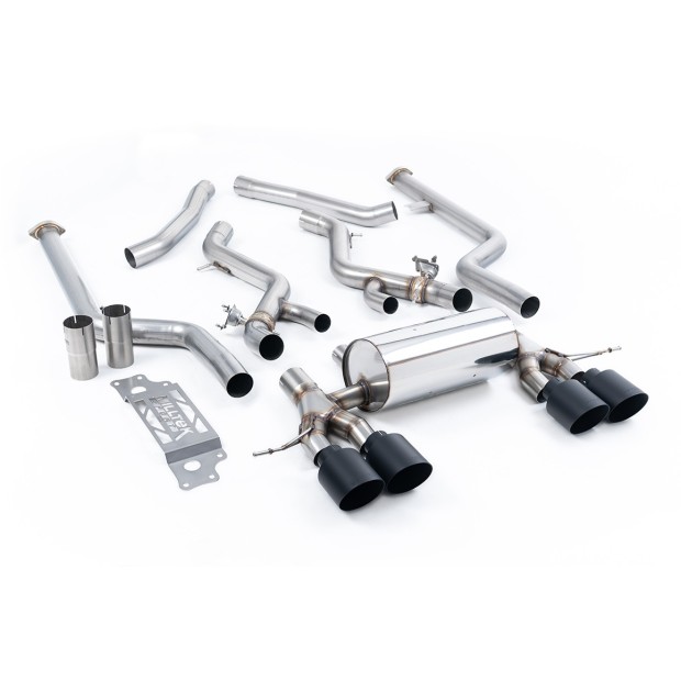 Milltek cat-back 76.20 mm — Bez rezonatora — 115 GT — SSXBM1307