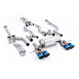 Milltek cat-back 76.20 mm — Sa rezonatorom — 115 GT — SSXBM1314
