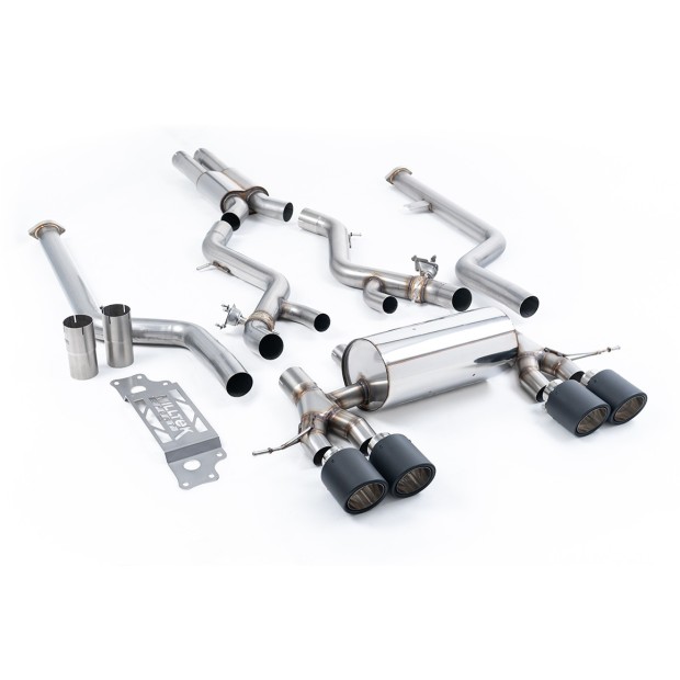 Milltek cat-back 76.20 mm — Sa rezonatorom — 115 JET — SSXBM1315