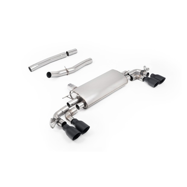 Milltek Izduv iza filtera čestica — Četvorostruki 100mm GT100 — SSXBM1416