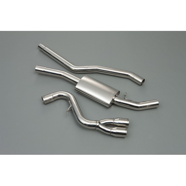 Milltek cat-back 69.85 mm — Dupli 76.2mm Special — SSXBM932