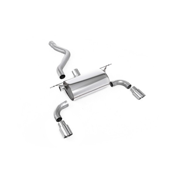 Milltek Zadnji lonci 76.20 mm — Dupli 90mm GT90 — SSXBM957
