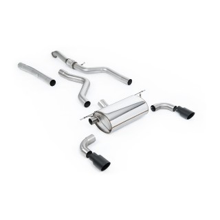 Milltek cat-back 76.20 mm — Dupli 90mm GT90 — SSXBM966