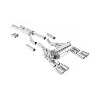 Milltek cat-back 70.00 mm — Četvorostruki 90mm GT90 — SSXBM994