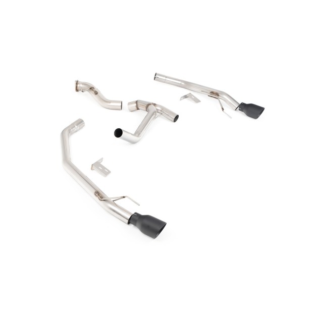 Milltek axle-back — Dupli GT100 — SSXFD532