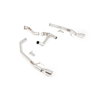 Milltek axle-back — Dupli GT100 — SSXFD533