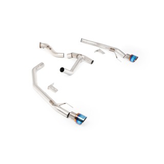 Milltek axle-back — GT-100 — SSXFD535