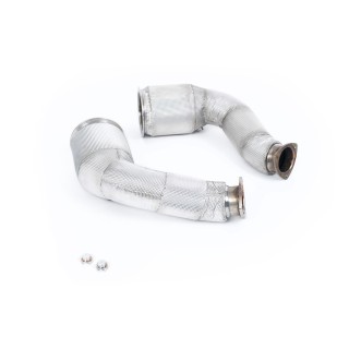 Milltek Downpipe cevi većeg prečnika i sportski katalizatori visokog protoka 76.20 mm — SSXLM108