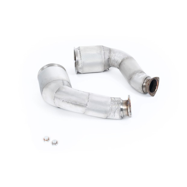 Milltek Downpipe cevi većeg prečnika i sportski katalizatori visokog protoka 76.20 mm — SSXLM108