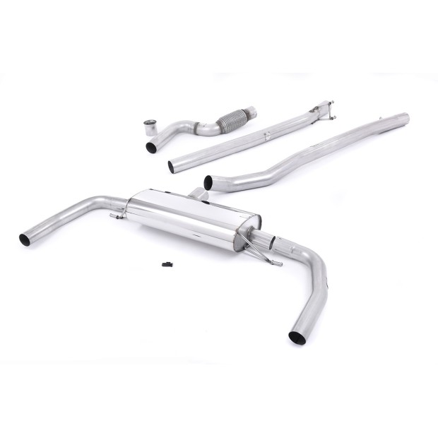Milltek cat-back 76.20 mm — SSXMZ112