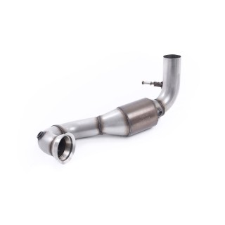 Milltek Veći prečnik downpipe i Visoki protok Sportski katalizator 76.20 mm — SSXMZ116