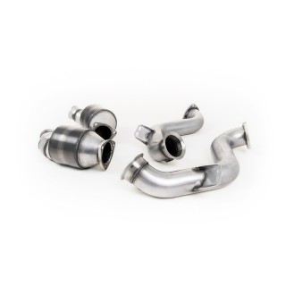 Milltek Visoki protok Sportski katalizator i downpipe 76.20 mm — SSXMZ118