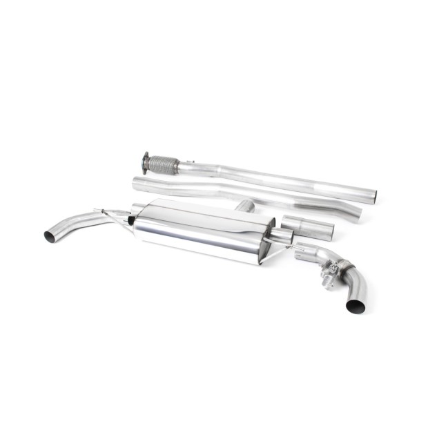 Milltek cat-back 76.20 mm — SSXMZ125