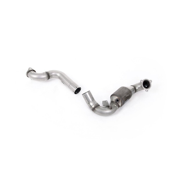 Milltek Veći prečnik downpipe i Visoki protok Sportski katalizator 76.20 mm — SSXMZ135