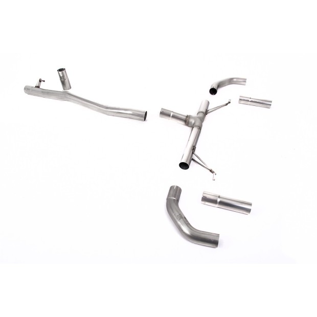 Milltek cat-back 76.20 mm — SSXMZ148