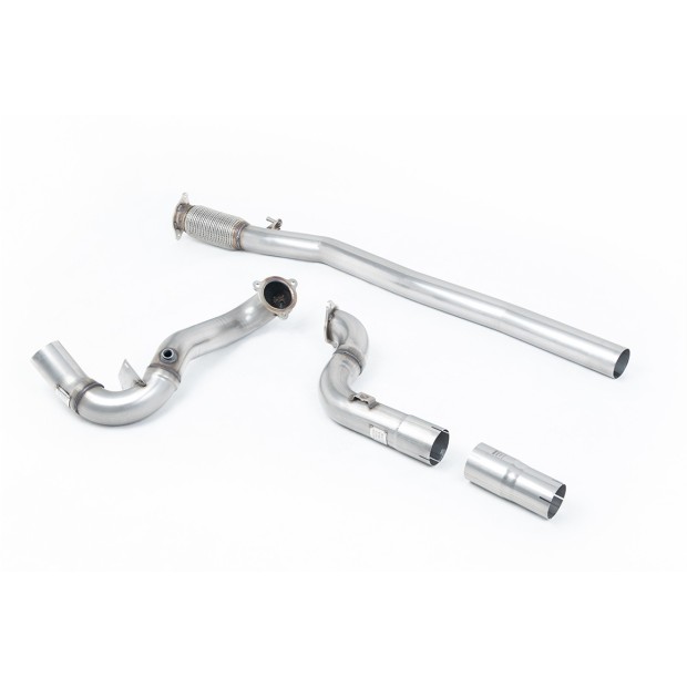 Milltek Downpipe većeg prečnika bez katalizatora 76.20 mm — SSXMZ158