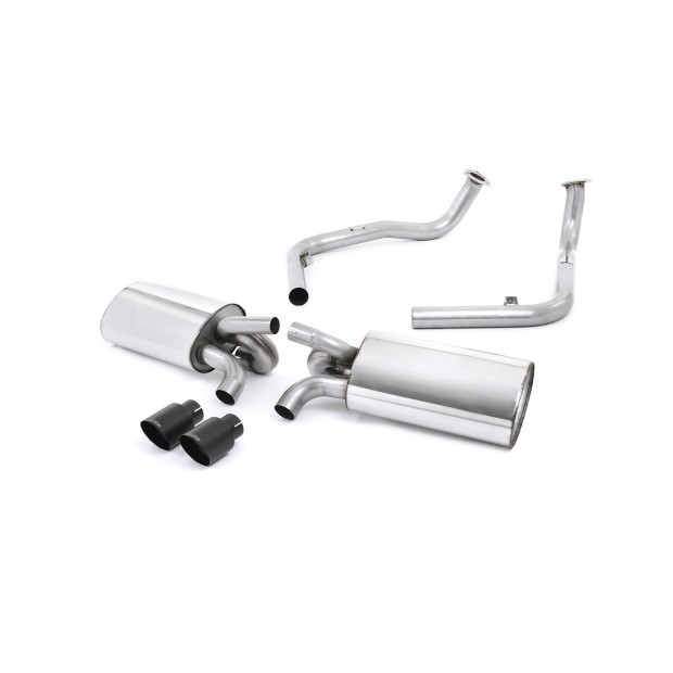 Milltek cat-back 57.15 mm — Bez rezonatora — Dupli 90mm Special — SSXPO116