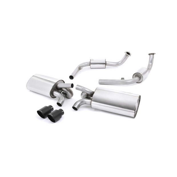 Milltek cat-back 57.15 mm — Dupli 90mm Special — SSXPO117