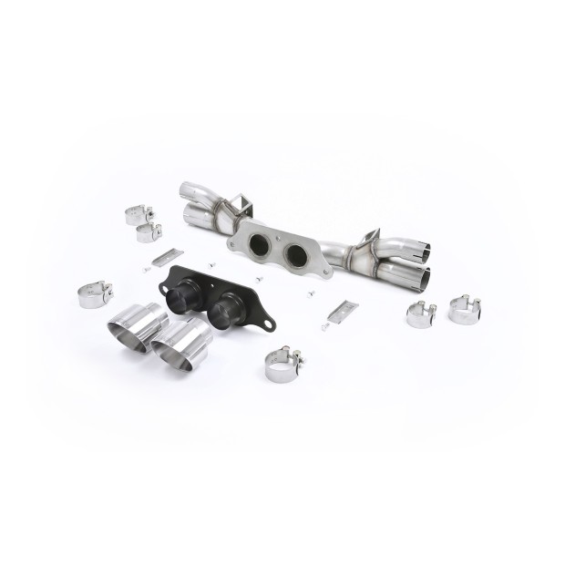 Milltek cat-back 0.00 mm — 100mm GT100 — SSXPO126