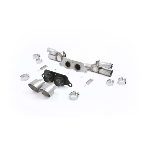 Milltek cat-back 0.00 mm — 100mm GT100 — SSXPO128