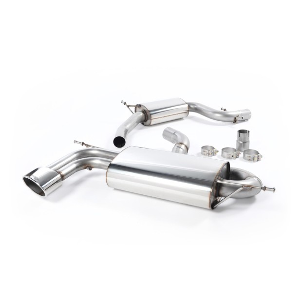 Milltek cat-back 69.85 mm — Sa rezonatorom — Special ovalni — SSXSE118