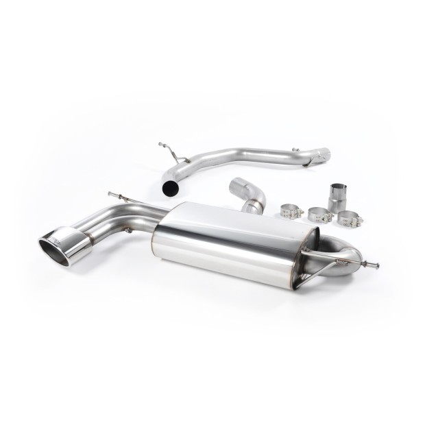 Milltek cat-back 69.85 mm — Bez rezonatora — Special ovalni — SSXSE119