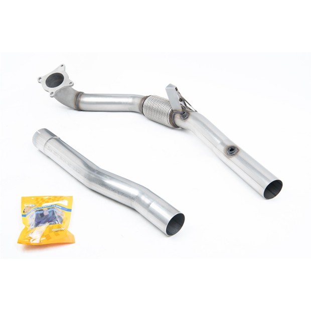 Milltek Downpipe većeg prečnika bez katalizatora 76.20 mm — SSXSE143
