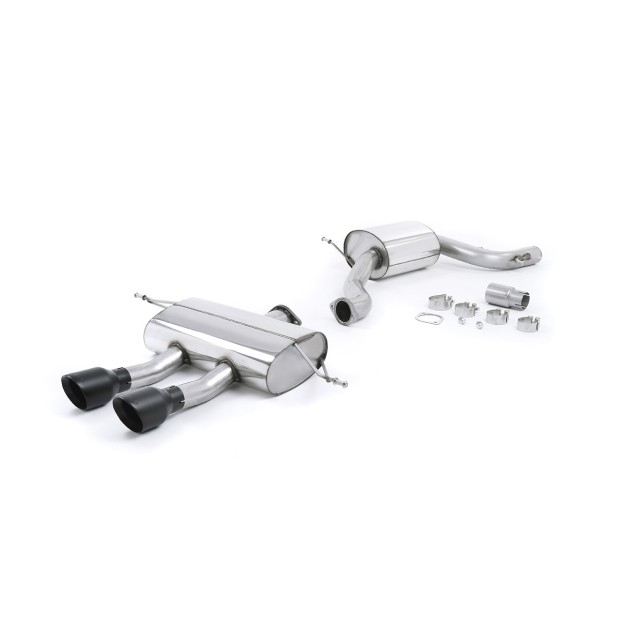 Milltek cat-back 76.20 mm — Sa rezonatorom — Dupli GT100 — SSXSE149