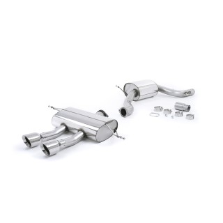 Milltek cat-back 76.20 mm — Sa rezonatorom — Dupli GT100 — SSXSE150