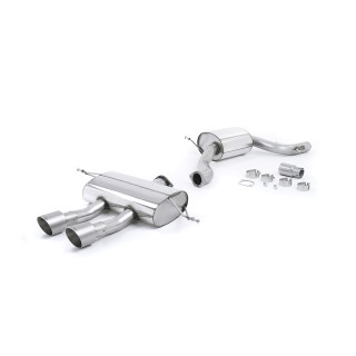 Milltek cat-back 76.20 mm — Sa rezonatorom — Dupli 100mm GT100 — SSXSE151