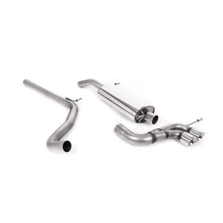 Milltek cat-back 63.50 mm — Dupli 80mm GT80 — SSXSE152