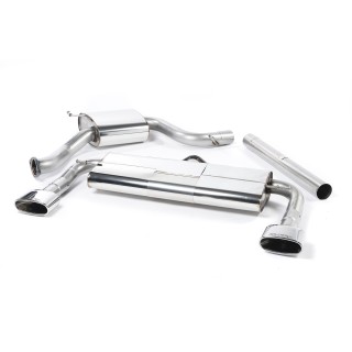 Milltek cat-back 76.20 mm — 152x76mm ovalni — SSXSE157