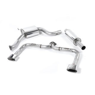 Milltek cat-back 76.20 mm — 152x76mm ovalni — SSXSE159