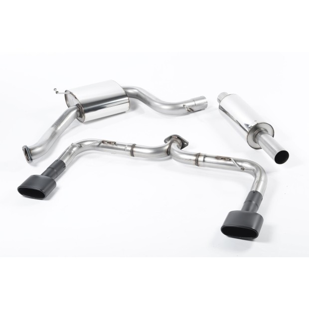 Milltek cat-back 76.20 mm — 152x76mm ovalni — SSXSE160