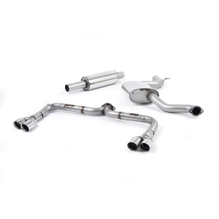 Milltek cat-back 76.20 mm — Dupli 80mm GT80 — SSXSE165