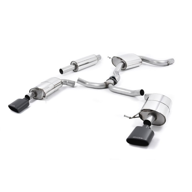Milltek cat-back 76.20 mm — 152x76mm ovalni — SSXSE169