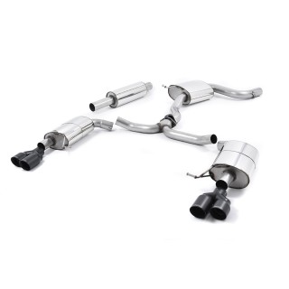 Milltek cat-back 76.20 mm — Dupli 80mm GT80 — SSXSE171