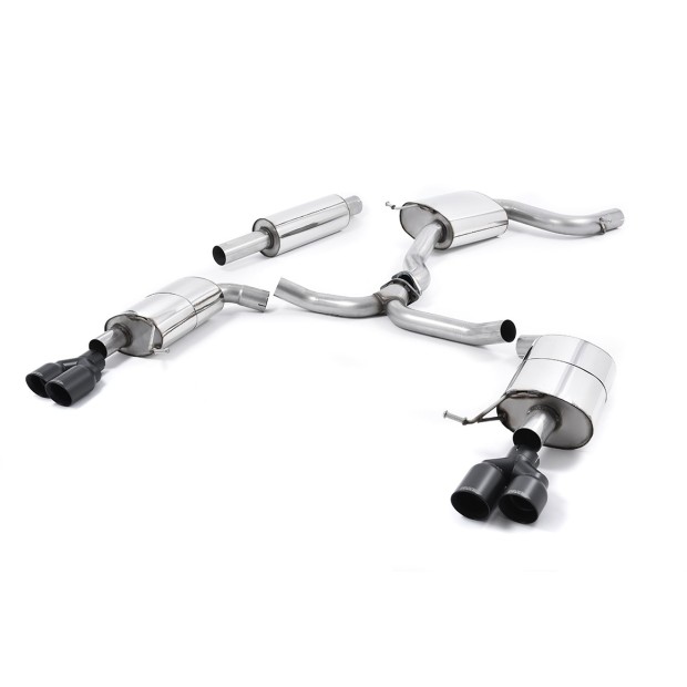 Milltek cat-back 76.20 mm — Dupli 80mm GT80 — SSXSE171
