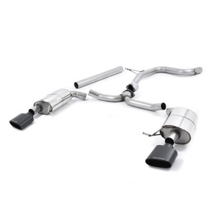 Milltek cat-back 76.20 mm — Bez rezonatora — 152x76mm ovalni — SSXSE173
