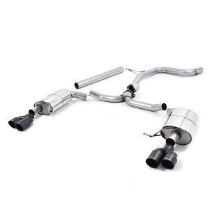 Milltek cat-back 76.20 mm — Bez rezonatora — Dupli 80mm GT80 — SSXSE175