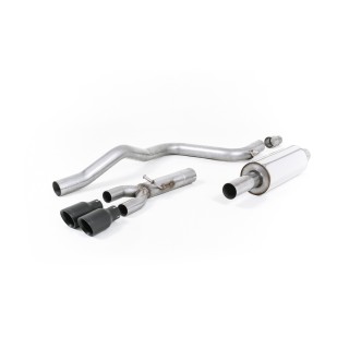 Milltek cat-back 70.00 mm — Sa rezonatorom — Dupli 80mm GT80 — SSXSE177
