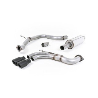 Milltek cat-back 76.20 mm — Sa rezonatorom — Dupli 80mm GT80 — SSXSE179