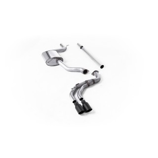 Milltek cat-back 70.00 mm — Bez rezonatora — Dupli 80mm GT80 — SSXSE193