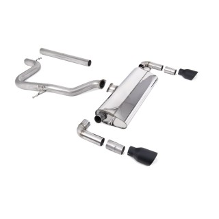 Milltek cat-back 76.20 mm — Bez rezonatora — Dupli GT100 — SSXSE241