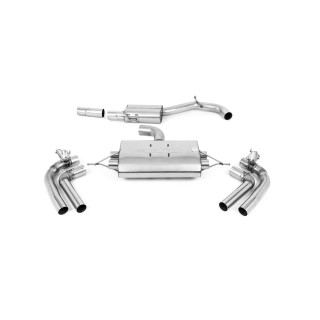 Milltek Izduv iza filtera čestica 76.20 mm — Sa rezonatorom — 102 Jet — SSXSE251