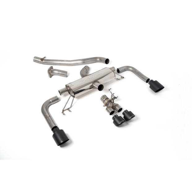 Milltek Sekundarni cat-back 76.20 mm — Bez rezonatora — 115mm GT115 — SSXTY146