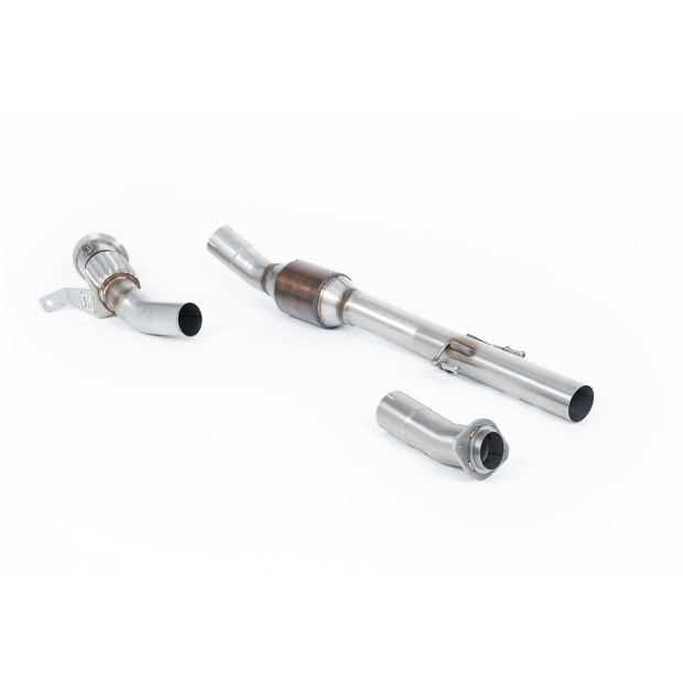 Milltek Veći prečnik downpipe i Visoki protok Sportski katalizator 76.20 mm — SSXTY153