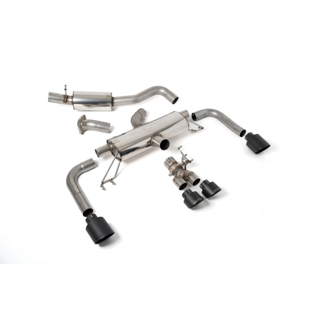 Milltek Sekundarni cat-back 76.20 mm — Sa rezonatorom — 115mm GT115 — SSXTY156