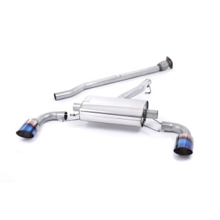 Milltek Sekundarni cat-back 63.50 mm — Bez rezonatora — Dupli GT115 — SSXTY173