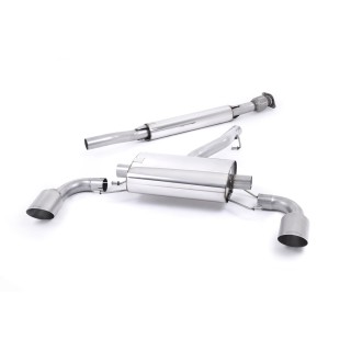 Milltek Sekundarni cat-back 63.50 mm — Sa rezonatorom — Dupli GT115 — SSXTY175